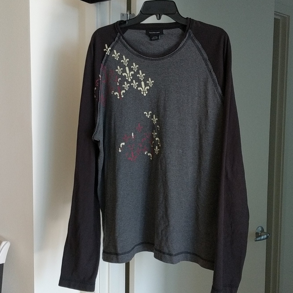 Calvin Klein XL Men's LS Shirt / Top